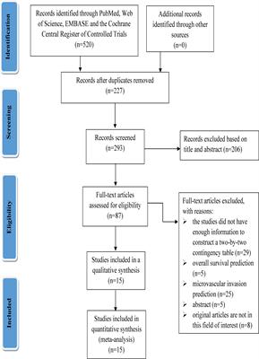 Radiomics for preoperative prediction of early recurrence in hepatocellular carcinoma: a meta-analysis